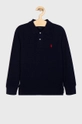 granatowy Polo Ralph Lauren - Longsleeve dziecięcy 134-176 cm 323708858024 Chłopięcy