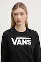 Vans - bluză negru VN0A47WNBLK1
