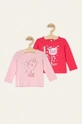 Blukids - Longsleeve copii 68-98 cm (2-pack) print roz 6140.5380781