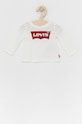 Levi's - Longsleeve copii 56/62-98 cm print alb NP10504