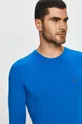 modrá Tommy Hilfiger - Tričko s dlhým rukávom