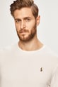 Polo Ralph Lauren - Pánske tričko s dlhým rukávom biela 710760121002