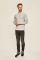 Vans - Pánske tričko s dlhým rukávom VN0A49LCATJ1 sivá AW22