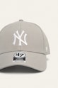 47 brand - Καπέλο NHL Pittsburgh Penguins MLB New York Yankees B.MVP17WBV.GYC γκρί AW19