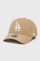 бежевый 47 brand - Кепка MLB Los Angeles Dodgers Мужской