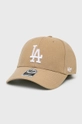 beżowy 47brand - Czapka MLB Los Angeles Dodgers Męski