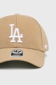 Аксессуары 47 brand - Кепка MLB Los Angeles Dodgers B.MVP12WBV.KHC бежевый