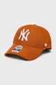 47 brand - Čiapka MLB New York Yankees hnedá B.MVPSP17WBP.BO