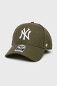 47brand șapcă MLB New York Yankees verde B.MVPSP17WBP.SW