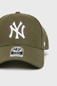 Accesorii 47brand șapcă MLB New York Yankees B.MVPSP17WBP.SW verde