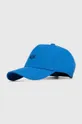 μπλε Βαμβακερό καπέλο του μπέιζμπολ Armani Exchange Ανδρικά