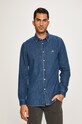 Lacoste - Košeľa jednofarebný modrá CH9670