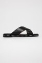 Coach - Papuci piele negru G3976