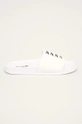 white Reebok Classic sliders Men’s