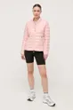 Пухова куртка Armani Exchange рожевий