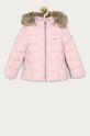 Tommy Hilfiger - Geaca copii 98-176 cm cu captuseala roz KG0KG04682