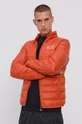 EA7 Emporio Armani - Пухова куртка помаранчевий