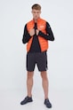Brezrokavnik s puhom EA7 Emporio Armani PN29Z.8NPQ01 oranžna AA00