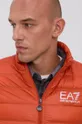 oranžna Brezrokavnik s puhom EA7 Emporio Armani