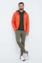 Пуховая куртка EA7 Emporio Armani оранжевый