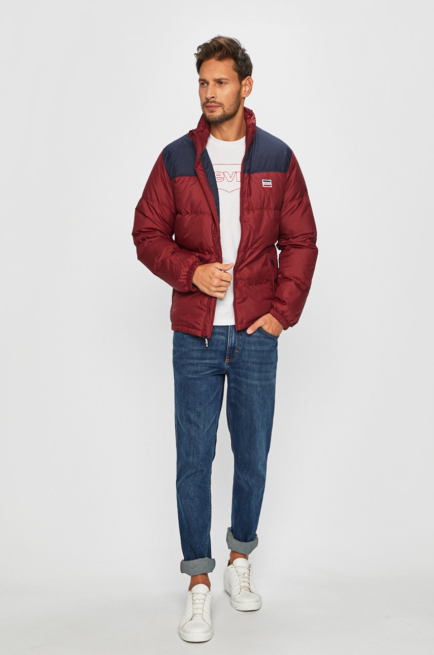 Levi's down jacket red