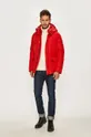 Tommy Hilfiger - Пуховая куртка красный