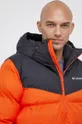 orange Columbia jacket Iceline