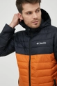 orange Columbia sports jacket Powder Lite Hooded Jkt