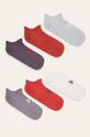 červená Under Armour - Ponožky (6-pak) Dámsky