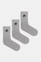 Fila - Ponožky (3-pack) dlouhé ponožky šedá F9000.D