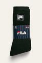 Fila - Ponožky (3-pack) černá