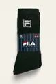 Fila - Ponožky (3-pak) čierna