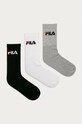 Fila - Skarpetki (3-pack) czarny F9505.D