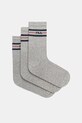 Fila - Ponožky (3-pack) dlouhé ponožky šedá F9092.D
