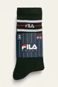 Fila - Ponožky (3-pack) čierna