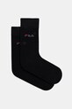 Fila - Κάλτσες (3 pack) ψηλές κάλτσες μαύρο F9630.D