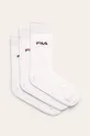 білий Fila - Шкарпетки (3 pack) Жіночий