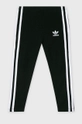 čierna adidas Originals - Detské legíny 104-128 cm ED7737 Dievčenský