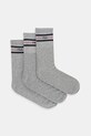 Fila - Ponožky (3 pack) dlhé ponožky sivá F9092.M