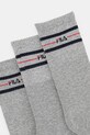 Fila - Ponožky (3 pack) F9092.M sivá AW19