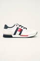 Tommy Hilfiger - Παιδικά παπούτσια συνθετικό λευκό T3B4.30483.0733.34.41