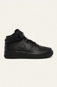 чёрный Nike Kids - Детские кроссовки Air Force 1 Mid Для мальчиков