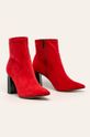 Caprice - Členkové topánky červená