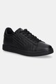 EA7 Emporio Armani - Шкіряні черевики пласка чорний XCC51.X8X001.D
