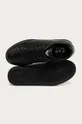 čierna EA7 Emporio Armani - Kožená obuv