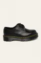 black Dr. Martens leather shoes 1461 Bex Smooth Men’s