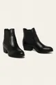 Tamaris - Kovbojské topánky čierna