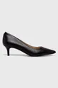 μαύρο Lauren Ralph Lauren - Γόβες παπούτσια Γυναικεία