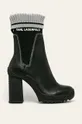 čierna Karl Lagerfeld - Členkové topánky Dámsky