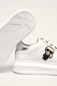 Încălțăminte Karl Lagerfeld - Pantofi KL62530 alb